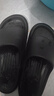 朴西香蕉船情侣凉拖鞋女浴室不易滑室内居家四季拖鞋男 黑色 44-45 实拍图