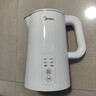美的（Midea）电热水壶烧水壶自动断电长效保温一体恒温壶食品304不锈钢 1500W快速加热1.5升 SH15X301 实拍图