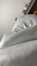 海澜之家（HLA）牛奶绒四件套防静电高端双面亲肤珊瑚绒床单被套简约风床品套件 渐变风暮雪 四件套 床笠款 被套2*2.3m 床笠1.8*2m 实拍图