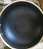 炊大皇 炒锅 304不锈钢炒菜锅煎锅 平底不粘炒锅32cm 可立可视盖不挑灶 实拍图