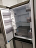 海尔（Haier）「小红花系列」418L十字门冰箱594mm专业超薄零嵌BCD-418WGHTDB9S9U1国家补贴 实拍图