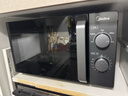 美的（Midea）微波炉经典升级款M2A 家用小型20升平板式易清洁快捷双旋钮高效速热杀菌除味以旧换新 实拍图