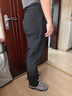 龙牙二代龙牙隐烈保暖软壳裤修身长裤冬季加绒加厚防寒户外休闲直筒裤 极夜黑（隐之烈锋直筒版） 33 180/88B 156-185斤 实拍图