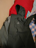 骆驼（CAMEL）CamelTex户外御寒冲锋衣男女同款防油污外套三合一登山服  S 实拍图