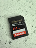 闪迪（SanDisk）64GB SD内存卡 6K视频 V60 U3 C10 高速相机存储卡 读速280MB/s 写速100MB/s 高清拍摄 畅快连拍 实拍图