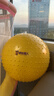 波比超人早教大龙球儿童前庭感统训练器材幼儿园瑜伽球成人家用颗粒玩具 柠檬黄65CM：亲肤材质加厚防爆 实拍图
