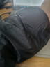 网易严选90鸭绒轻薄羽绒服保暖0压感排骨羽绒内胆防泼水蓄热抗菌外套 A款25秋冬90鲜绒立领-水墨黑 L 实拍图
