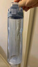 乐扣乐扣（LOCK&LOCK）人鱼线塑料运动水杯夏天便携水壶带刻度提手男女水杯子700ML灰色 实拍图