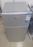 志高（CHIGO）小冰箱迷你小型家用冷藏冷冻两用宿舍出租房用双门办公室电冰箱节能省电 【一级能效】76L银色【三天约一度电】 实拍图