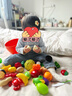 欣格儿童过家家切蔬菜水果玩具切切乐可剥仿真橘子收纳桶40件生日礼物 实拍图