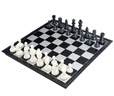 友邦（UB） 国际象棋黑白色磁性可折叠便携培训教学用棋 3810B-C(中号) 实拍图