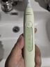 飞利浦（PHILIPS）【肖战推荐】电动牙刷钻石3系 生日礼物 情侣款送男生女友 微泡水流HX5161/05抹茶绿 国家补贴 实拍图