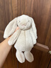 Jellycat害羞米色邦尼兔动物毛绒玩偶安抚公仔娃娃圣诞节生日礼物 米色 Medium 实拍图