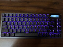 ROG夜魔机械键盘 无线/三模游戏电竞键盘 75配列NX冰暴灰轴 RGB热插拔客制化 Gasket结构 OLED屏 黑色 实拍图