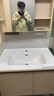 九牧（JOMOO）浴室柜 陶瓷一体盆抗菌洗脸盆柜组合淡藕色80cm A2741-14AX-5 实拍图