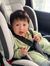 法雷曼儿童安全座椅汽车用0-12岁360度旋转婴儿宝宝车载坐躺i-Size认证 魔力灰pro【钢骨架+支撑腿】 实拍图