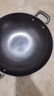 炊大皇炒锅铁锅无涂层铸铁锅双耳炒菜锅40cm电磁炉通用传世C40D2 实拍图