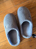 京东京造【厚底防滑】棉拖鞋男秋冬拖鞋室内居家毛拖保暖半包碳灰色44-45 实拍图