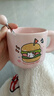 可爱fufu生日蛋糕马克杯带盖勺陶瓷杯送女生高颜值有意义生日礼物 汉堡生日蛋糕杯+勺1个350ml 实拍图