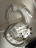 贝尔金（BELKIN） USB-IF认证Type-C轻柔编织快充线适用于苹果iPhone 15 Pro Max车载CarPlay充电数据线 Type-c转Type-c 1米白色 实拍图