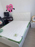 红蜻蜓（RED DRAGONFLY）乳胶床垫1.5米x2.0米记忆棉软垫家用卧室榻榻米垫子海绵租房专用 印花双拼-白绿【厚约6cm】 双人床-150x200cm【不易塌陷】 实拍图