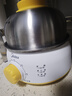 美的（Midea）【政府补贴】煮蛋器 蒸蛋器 单层7颗蛋 家用自动断电迷你鸡蛋羹神器防干烧不锈钢便携式MZ-ZDE1601 实拍图