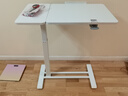 乐歌移动床边桌升降桌电脑桌边几宿舍家用懒人桌小桌子T04-Plus白 实拍图