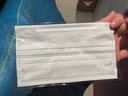 京东京造 一次性医用口罩100片独立包装【超柔系】防尘防晒面罩白色 实拍图