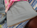 无印良品A类全棉枕套100%纯棉枕套枕巾48x74cm一对装 浅蓝灰 实拍图