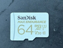 闪迪（SanDisk）64GB TF（MicroSD）内存卡 4K V30 U3 适用于家庭监控及行车记录仪内存卡 坚固耐用 更久录制时长 实拍图