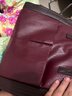 ANDSEEYOU真皮女包2025新款潮秋冬大包大容量羊皮软皮时尚手提包单肩斜挎包 红色（主） 实拍图