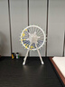 法兰博（FLAMBO）摩天轮摆件旋转家居客厅玄关电视柜轻奢高级感装饰品乔迁新婚礼物 梦幻摩天轮-银霜 实拍图