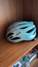喜德盛自行车骑行头盔男女公路车山地车气动型安全帽黑客AD配件CRTK-001 灰蓝渐变 L码推荐头围57-61CM 实拍图