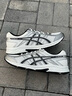 亚瑟士ASICS网面跑鞋百搭男鞋缓震运动鞋透气跑步鞋 GEL-CONTEND 4 白色/银色 43.5 实拍图