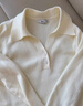 betu百图女装秋季新款毛针织衫长袖V型翻领套头上衣针织衫女2208T04 米白 XS 实拍图