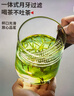 忆壶茶绿茶杯个人专用泡茶月牙过滤玻璃杯子大容量茶水分离办公室喝茶具 实拍图