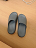 京东京造【3.5cm踩屎感】eva厚底拖鞋男士防臭休闲凉拖鞋 碳灰 44-45 实拍图