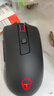 雷神（ThundeRobot）无线游戏鼠标ML201 无线2.4G鼠标 办公家用电竞鼠标2400DPI 长续航 绝地求生吃鸡cf 无畏契约 黑色 实拍图