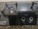 美的（Midea）燃气灶双灶家用5.0KW大火力黑晶宽面板台嵌两用双灶液化气灶Q330 实拍图