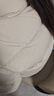 优衣库童装男童女童蓬松羽绒茄克外套夹克羽绒服25秋冬新款478148 01 乳白色 160 实拍图