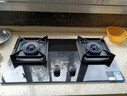 万和燃气灶【蓝莲花C5·65%热效率】液化气4.8kW一级能效烟灶联动国补20%嵌入式家用煤气双炉具C5L90S 实拍图