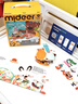 弥鹿（MiDeer）进阶拼图幼儿早教纸质大块拼图4阶-交通工具(收纳袋款)家居装饰 实拍图