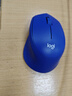罗技（Logitech）M330 静音鼠标 无线鼠标 办公鼠标 右手鼠标 蓝色 带无线2.4G接收器 实拍图