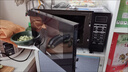 格兰仕（Galanz）【国家补贴】微波炉 20升 大平板底盘 智能菜单 简单 家用微波炉 DG(B0) 实拍图