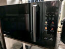美的（Midea）国家补贴微碳微波炉烤箱一体机900w微波1000w烧烤平板光波速热23L容量变频臻彩荧幕 （C32） 实拍图
