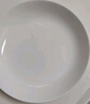 瓷侠客盘子菜盘家用白色骨瓷餐具碟子陶瓷餐盘套装骨碟饺子盘深盘饭盘 8英寸常用菜盘（4个装） 20.6cm 实拍图