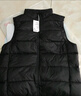 京东京造【零压系列】轻薄羽绒服男外套冬季 防钻绒马甲背心男 曜石黑M 实拍图