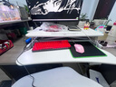 甄严选升降电脑桌升降台立式办公书桌工作台显示器升降支架台式工作桌子 【无极升降】象牙白80CM+键盘位 实拍图