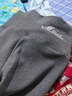 德绒打底裤双面磨砂秋裤舒适保暖棉裤女可外穿高腰九分裤加绒棉裤 深灰色-(德绒经典款)高腰绣字 L中码【适合105-130斤】 实拍图