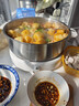 九阳（Joyoung）0涂层秒涮电火锅火锅专用锅电锅家用4-8人不粘分体式可拆洗多功能电蒸锅不锈钢电煮锅6L火锅锅GN64 实拍图